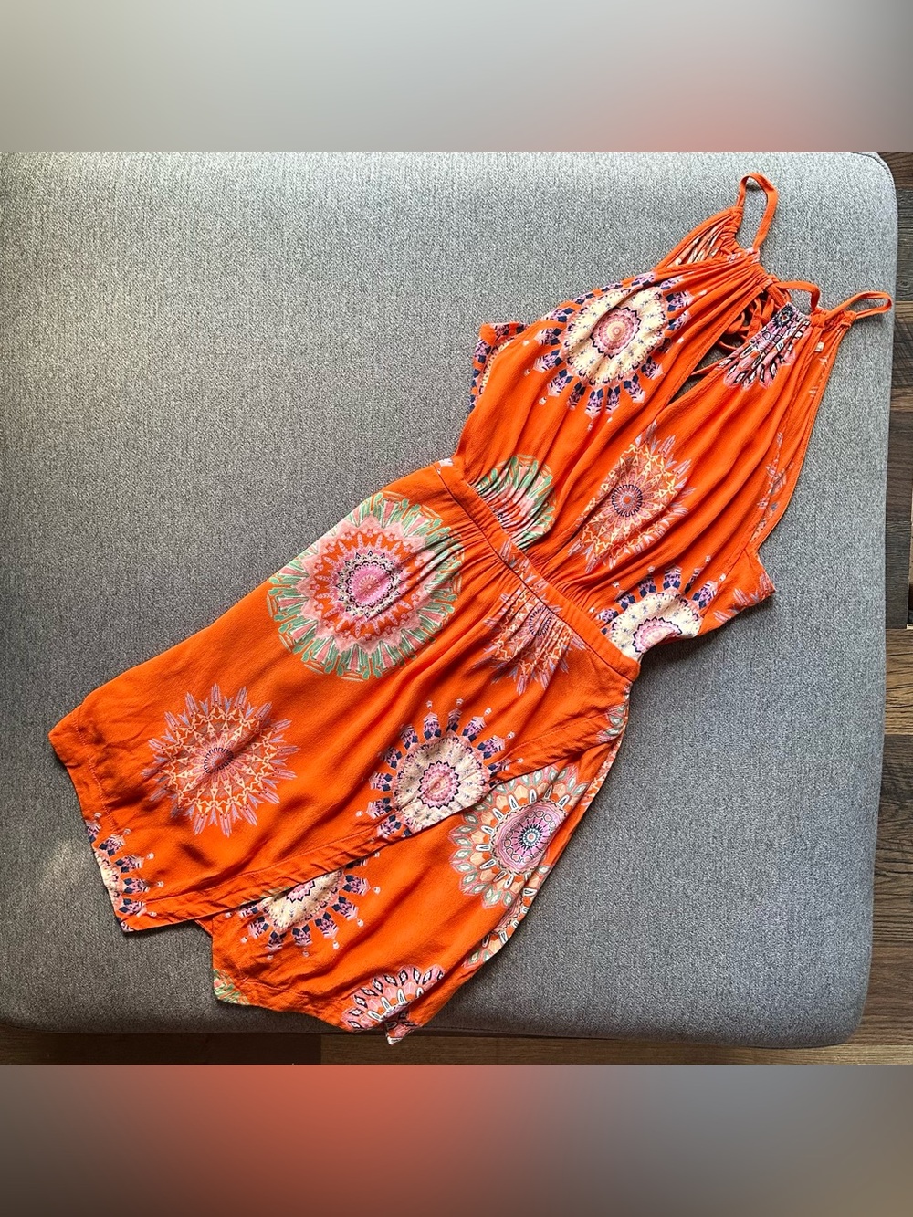 Anthropologie Floreat Livia Halter Dress Size 4